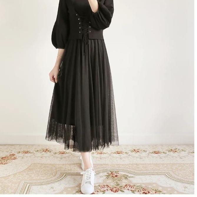 ☇ Outfit Korean Style Dress Korea Casual dress ☺