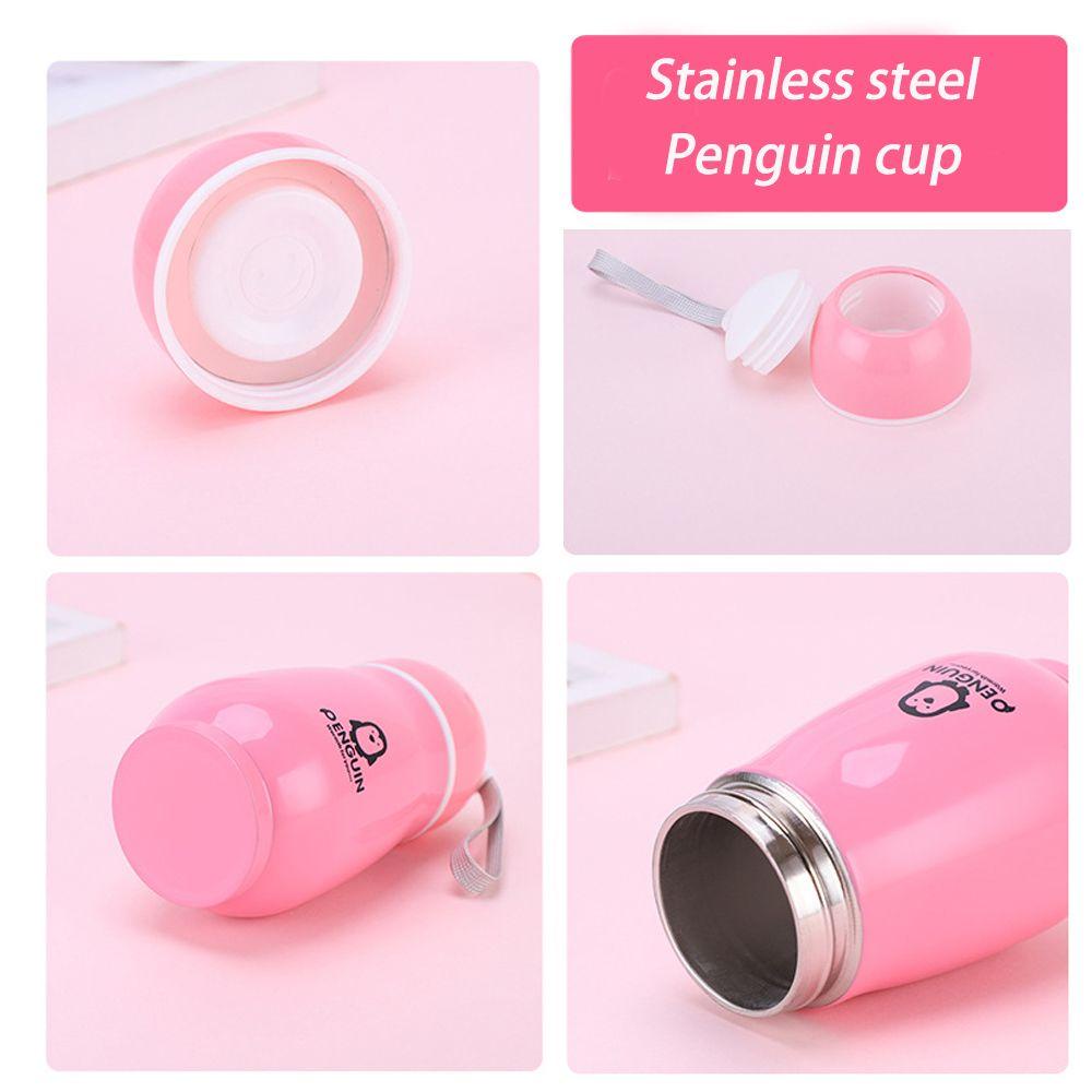 Suyo Botol Minum Vacuum Portable 300ml Anti Bocor Motif Penguin