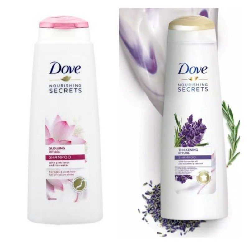 0Dove Nourishing Secret Tricking Ritual & Glowing Ritual Shampoo 160ml