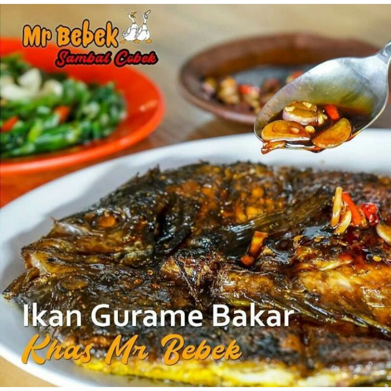 

Gurami goreng / Gurami bakar