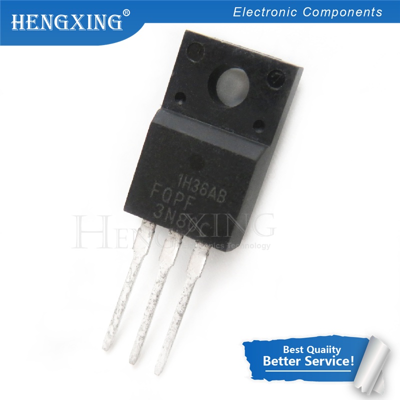 100pcs FQPF3N80C F3NK80Z TO-220F 3A 800V