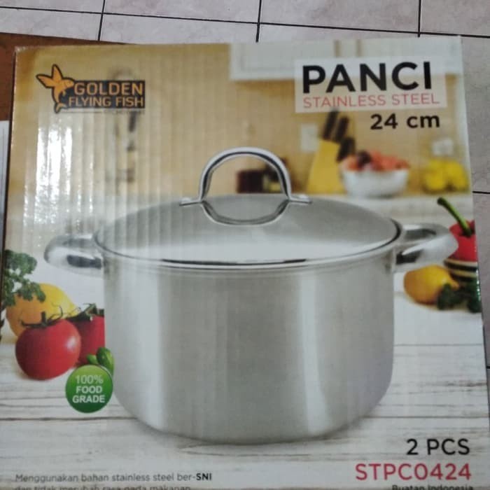 Panci Stainless I Sauce Pot Golden 24 cm - STPC0424