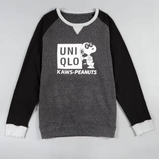 uniqlo kaws peanuts sweatshirt