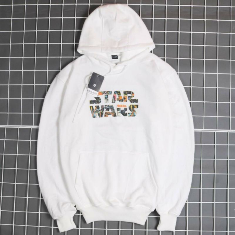 Jaket Hoodie Sweater Jumper Star Wars Original Murah Unisex full tag & label