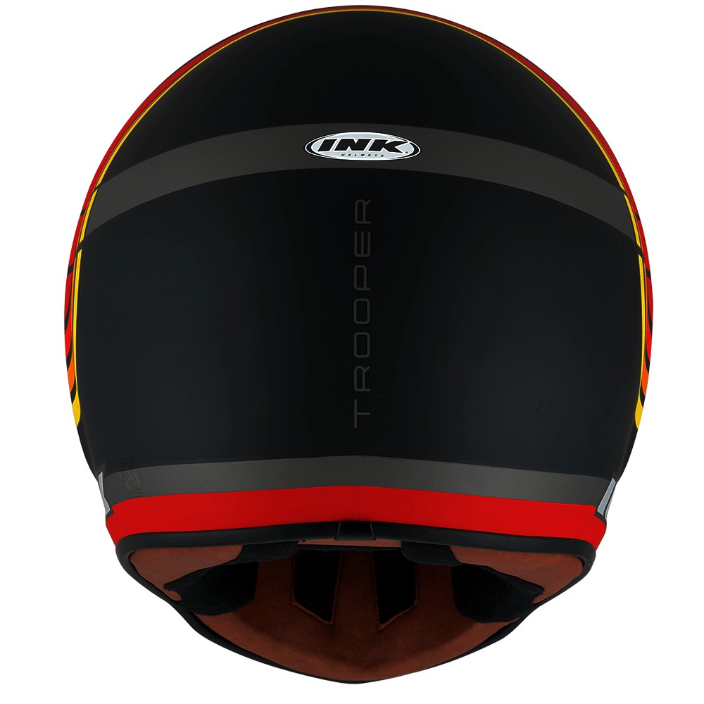 HELM INK TROOPER BORDERLINE - MATT BLACK RED