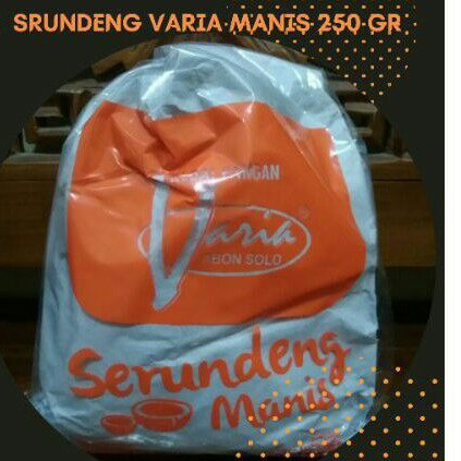 

Sekar_Shop07 Serundeng Varia Srundeng Kelapa Rasa Manis Dan Pedas Varia Makanan Khas Solo 250Gr Enak