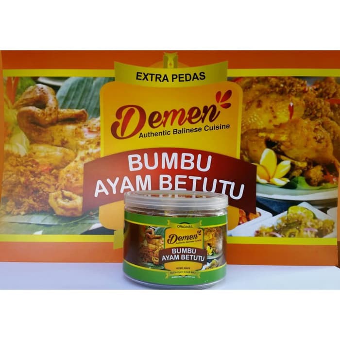 

Buruan Beli - Bumbu Ayam Betutu Siap Saji Demen Oleh - Oleh Khas Bali Original 300Gr