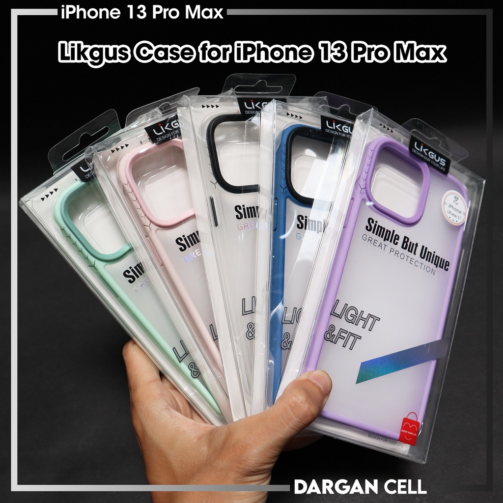 LIKGUS CASE UNTUK IPHONE 13 PRO MAX