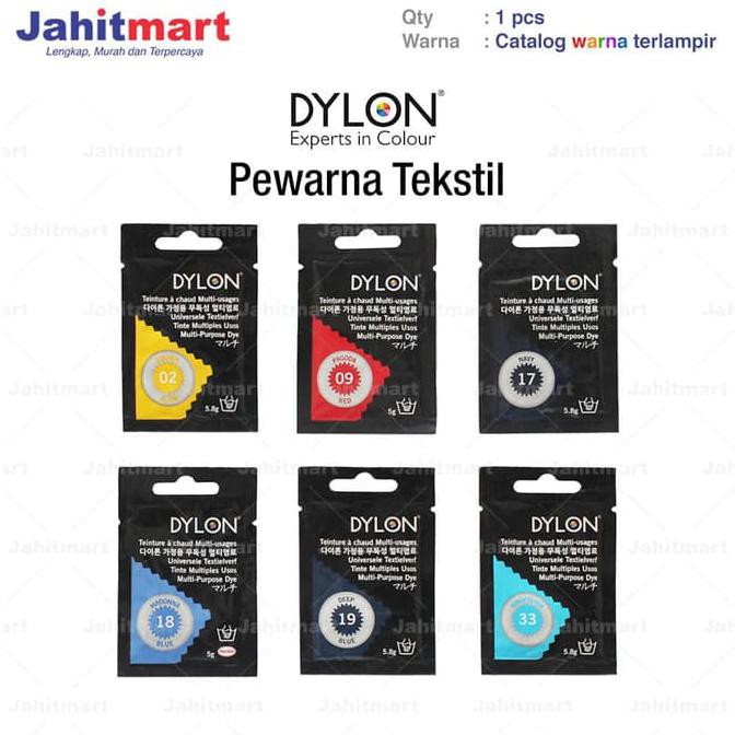 

Best Produk] Dylon Pewarna Tekstil / Pewarna Pakaian "Bungkus Sachet