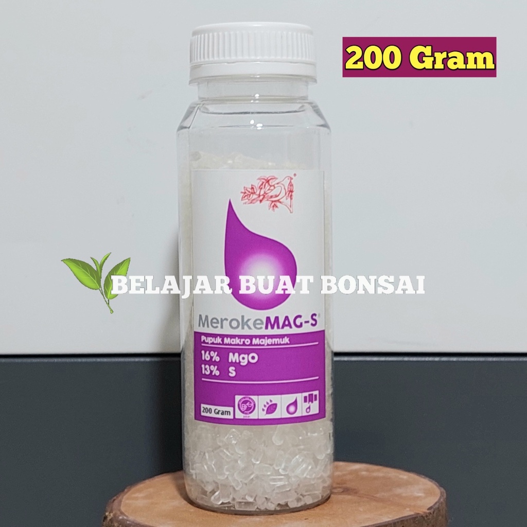 Pupuk Meroke MAG-S Kemasan Repack 200 Gr Magnesium Sulfat