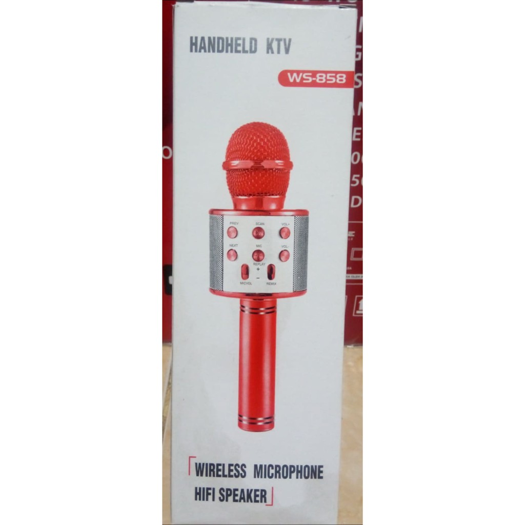 Mic bluthood WS 858 MIC MUSIK DAN LAGU