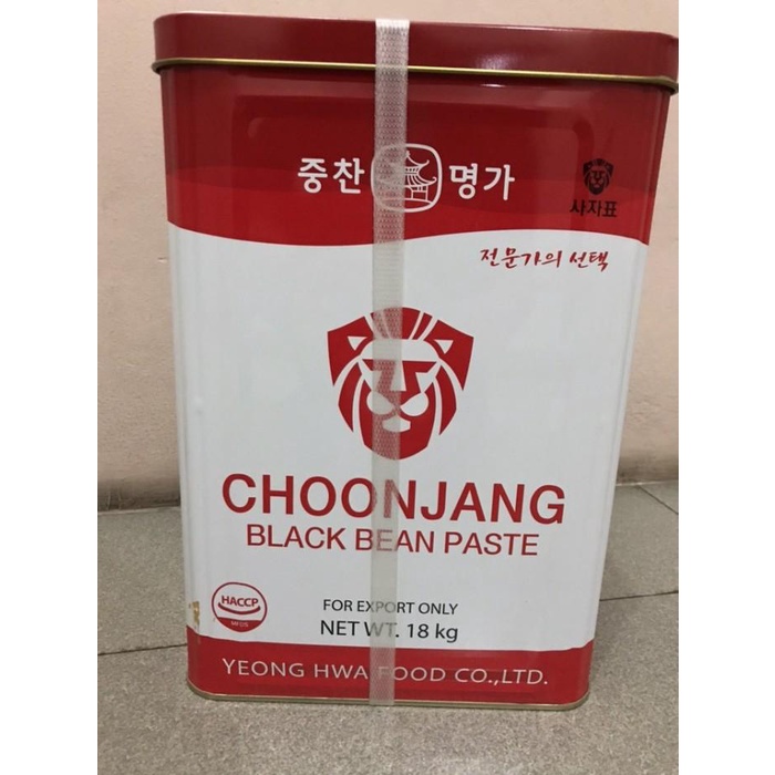 

Lion Chunjang Black Bean Paste Repack 300 Gr Pasta Kedelai Hitam Korea