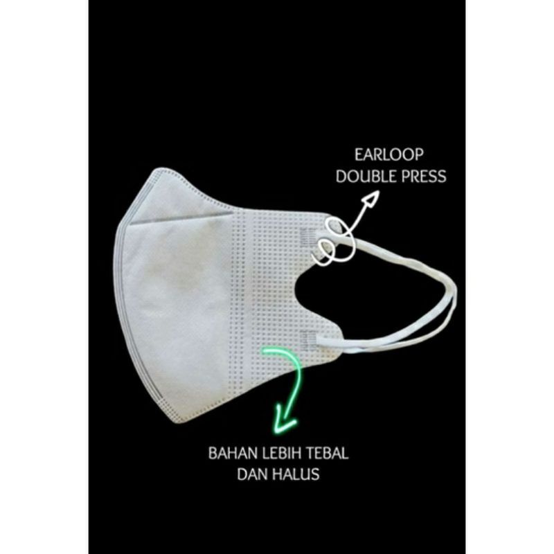 Masker Duckbill 50pcs Duckbill Face Mask