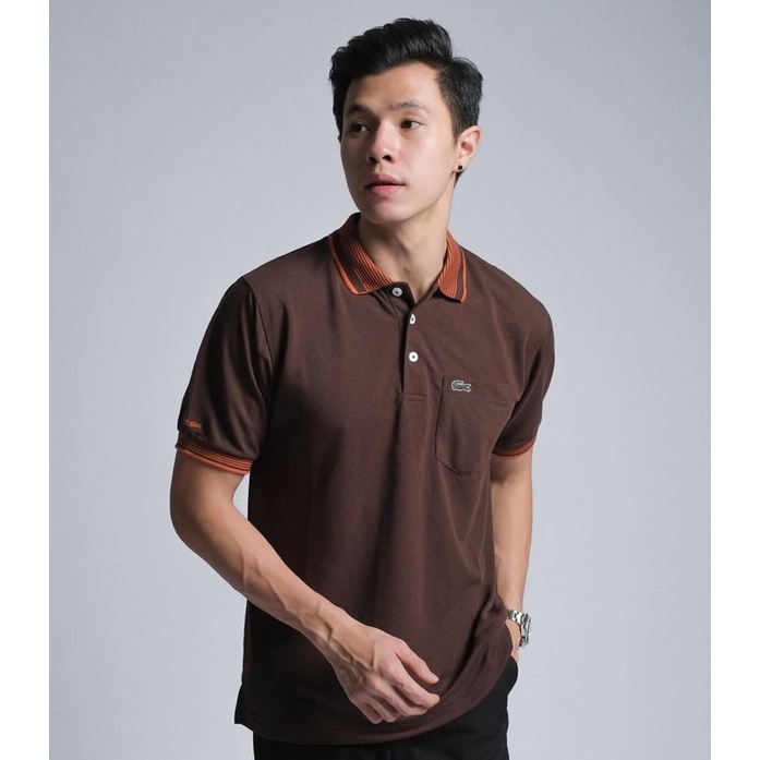 LACOSTE POLO SHIRT JUMBO BIGSIZE OVERSIZE PLUS SIZE XL kaos kerah