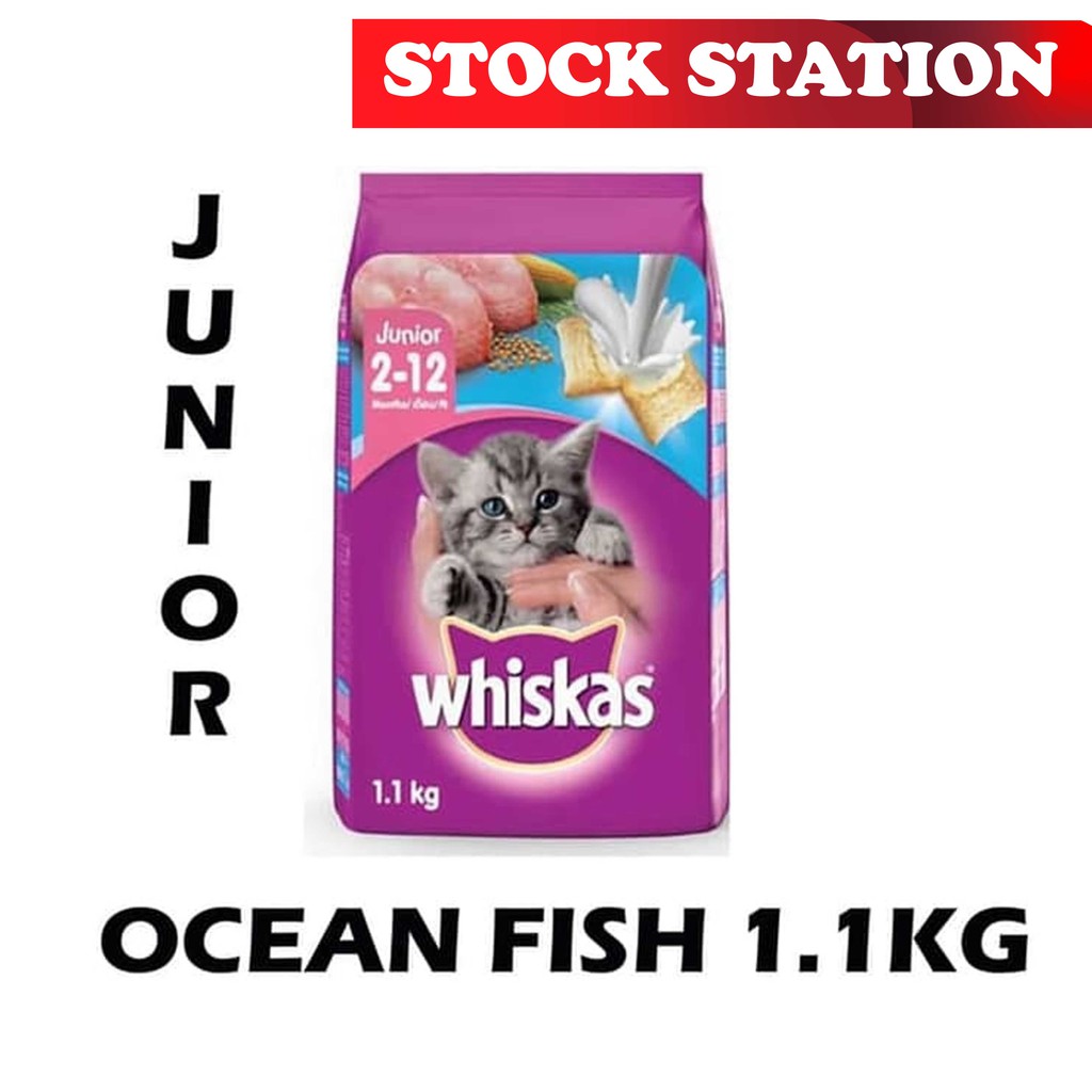 Whiskas Junior Ocean Fish 1.1kg