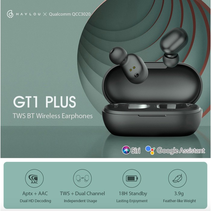 Haylou GT1 Plus TWS Wireless Earphone Bluetooth 5.0 Touch-2