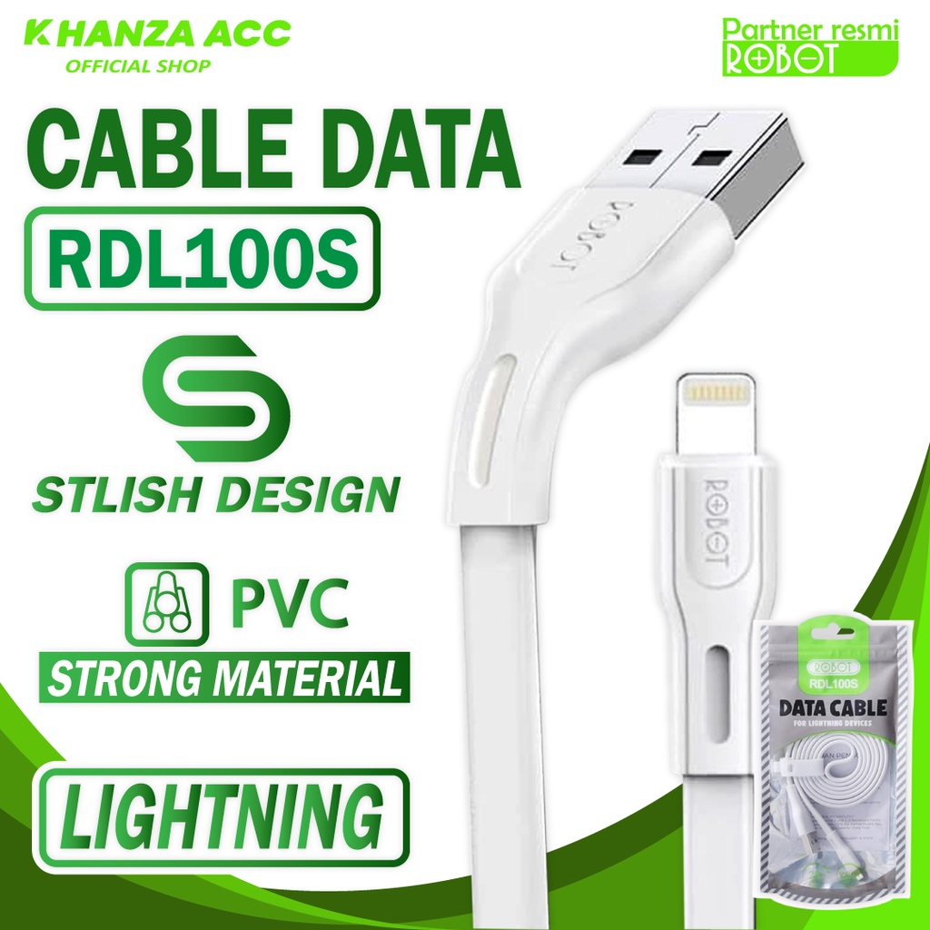 KHANZAACC ROBOT RDL100S Kable Data Lightning