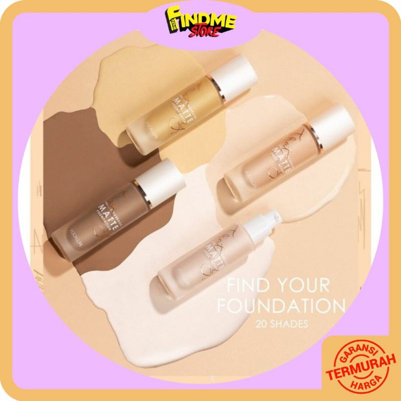 Focallure Covermax Liquid Foundation  Matte Foundation Focallure