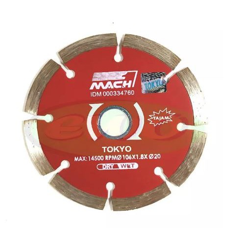 TOKYO Diamond Wheel Dry Kering 4 Inch - Mata Potong Keramik Gerinda Granit Batu