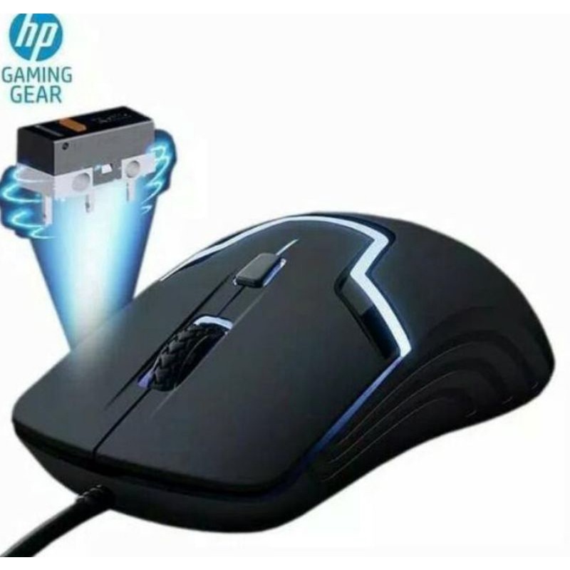 mouse gaming HP M100 / MOUSE WIRED HP M100 OPTICAL USB