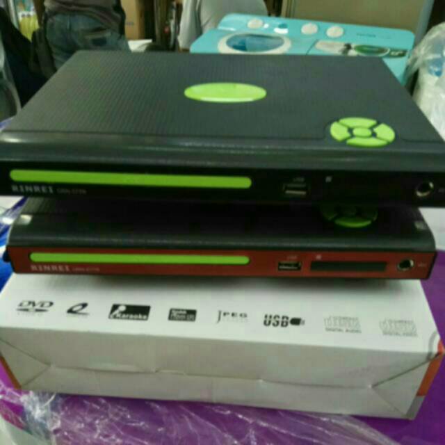 Dvd rinrei mini - dvd player murah - dvd mini mp4