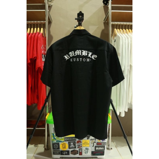 WORKSHIRT RUMBLE WS BK