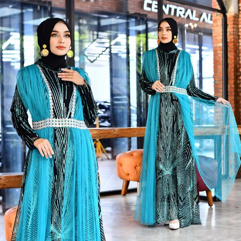 Sale!! Gamis Kareena Kapor Sparkling Original Butik