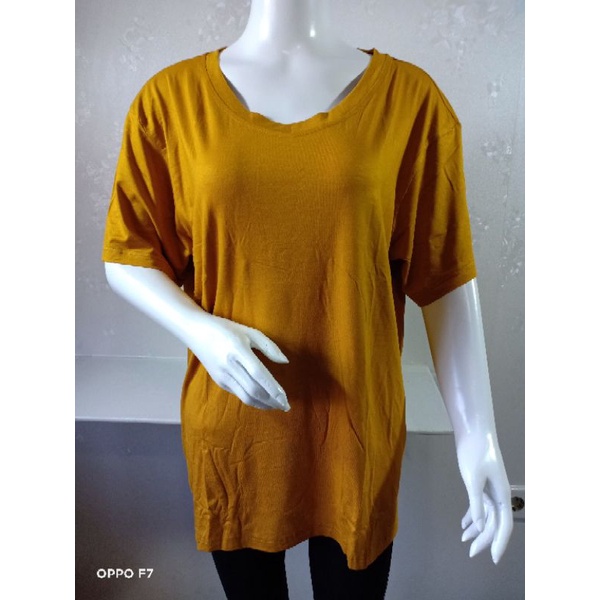 KAOS V NECK XXL ATASAN WANITA KAOS XXL KAOS JUMBO KAOS POLOS KAOS BIGSIZE XXL