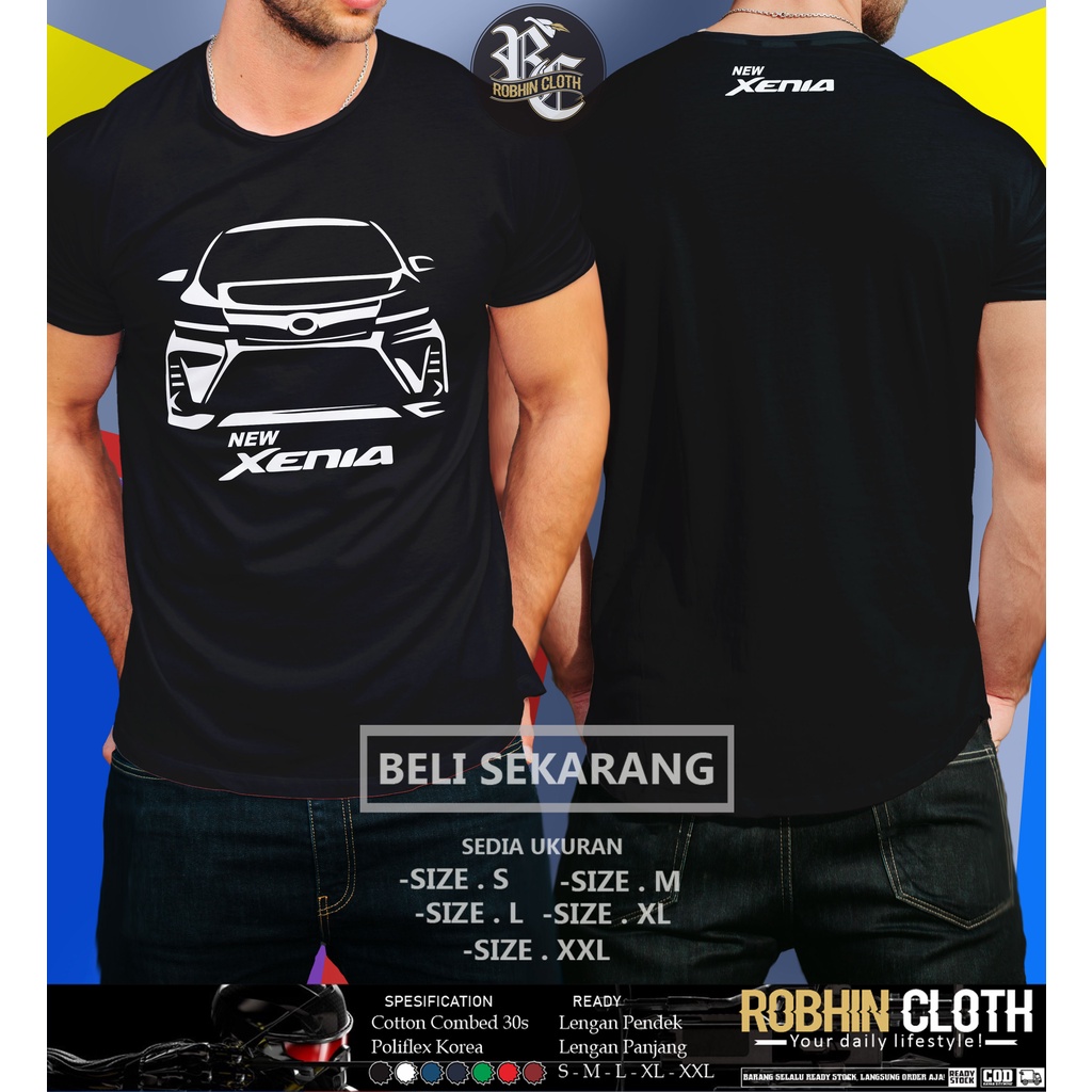 Kaos Mobil Daihatsu Grand New Xenia Baju Otomotif