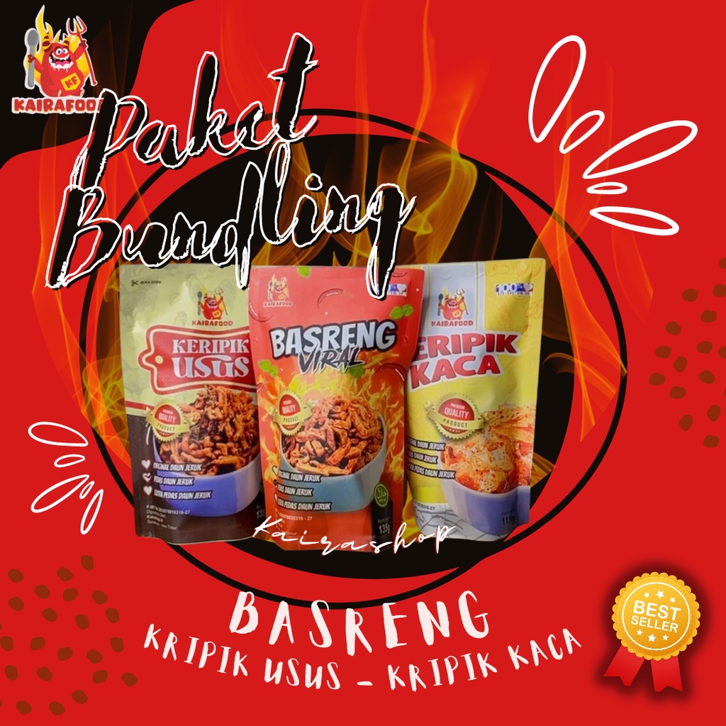 PAKET BUNDLING KRIPCA | BASRENG | USUS NEW PACKAGING