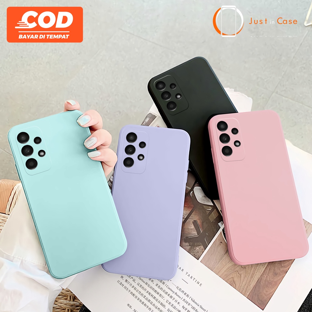 Softcase Macaron TPU Polos SAMSUNG A13 4G Lucu Dan Kekinian Bisa Semua Tipe HP