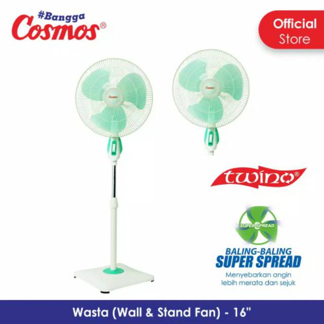 KIPAS ANGIN COSMOS STAND 16 INCH XDC SDB SEN