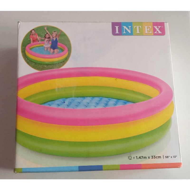 Mainan anak kolam mandi bola KOLAM RENANG INTEX 1.47x 33cm