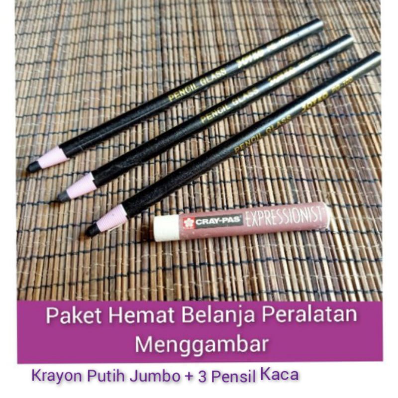 

Krayon Putih Cray Pas Expressionist Dan Pensil Penebal Gambar Pensil Kaca Joyko Perlengkapan Menggambar
