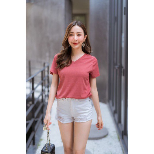 LA DRESS | KAOS MODEL KERAH V || BESTSELLER | ORIGINAL IMPORT BANGKOK | LV1