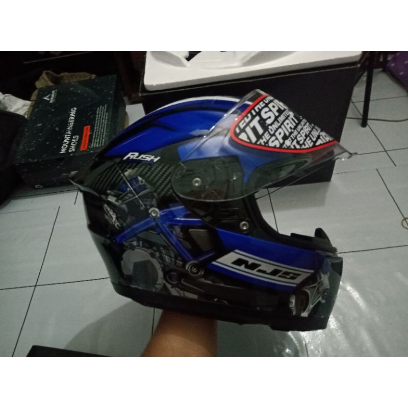 Helm NJS ZX-1 Rush Black