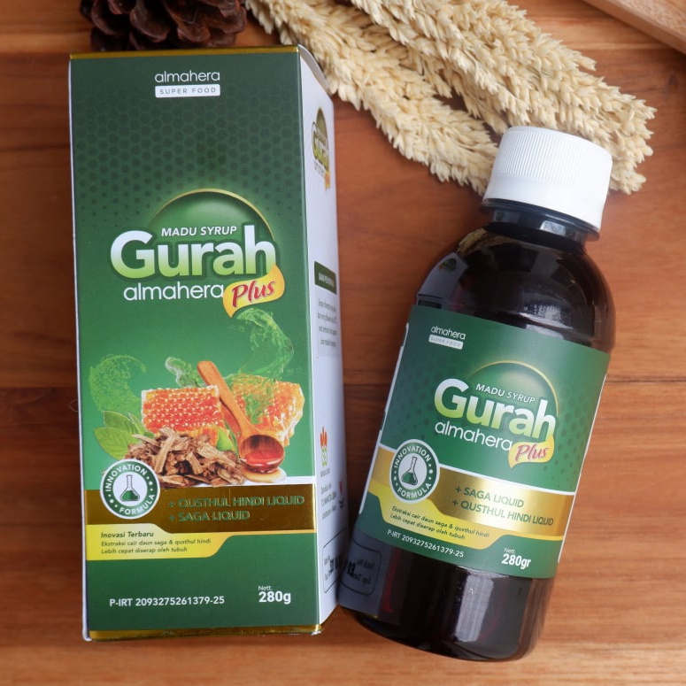 Madu Gurah Almahera - Mengatasi Sesak Nafas-1 Botol