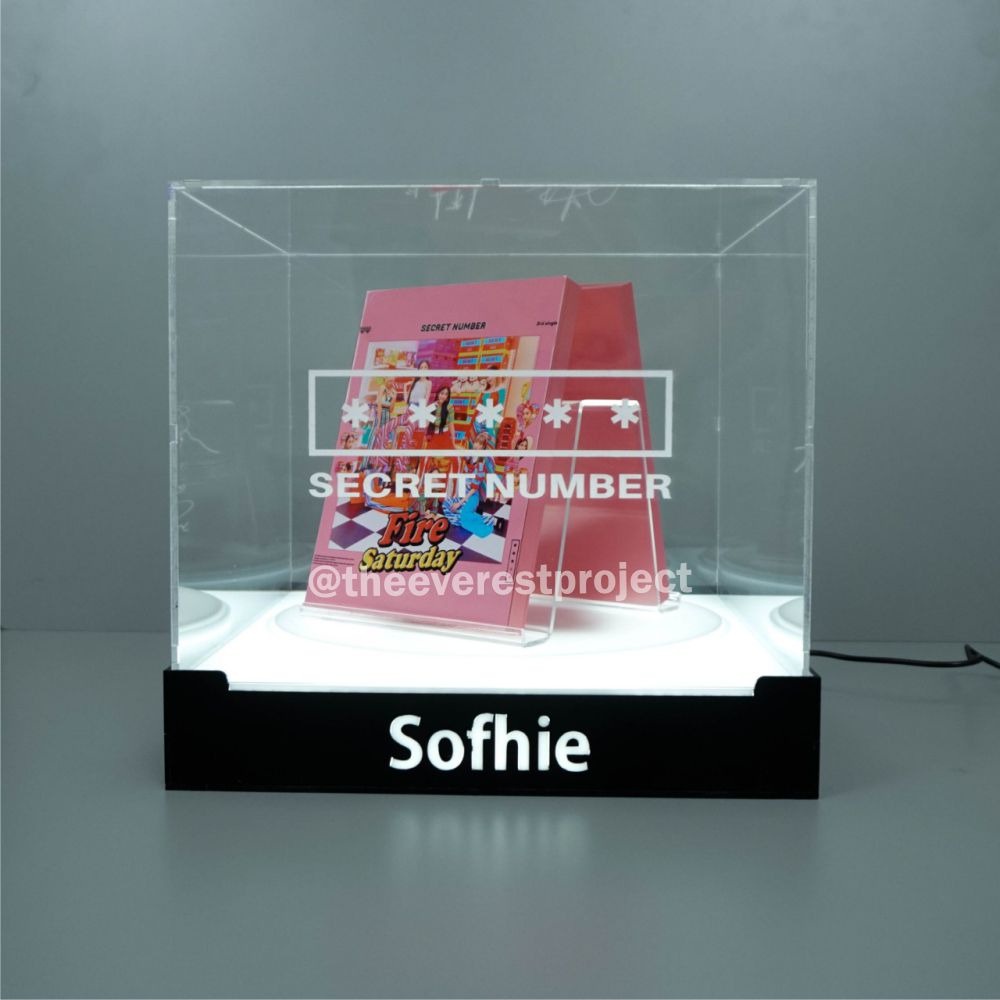 SECRET NUMBER FIRE SATURDAY / Box Album Secret Number Fire Saturday / Box Album Dapat Berputar Ada L