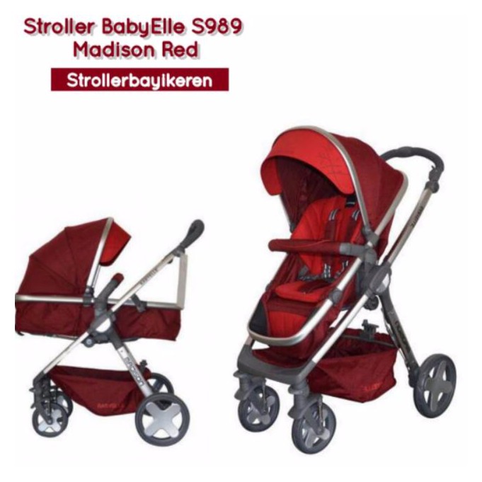 Stroller bayi babyelle madison s989 / stroller babyelle madison