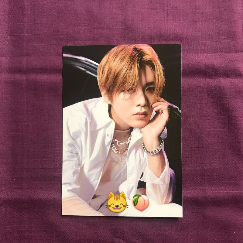 YUTA POSTCARD STICKER PHOTOBOOK NCT 127 ALBUM