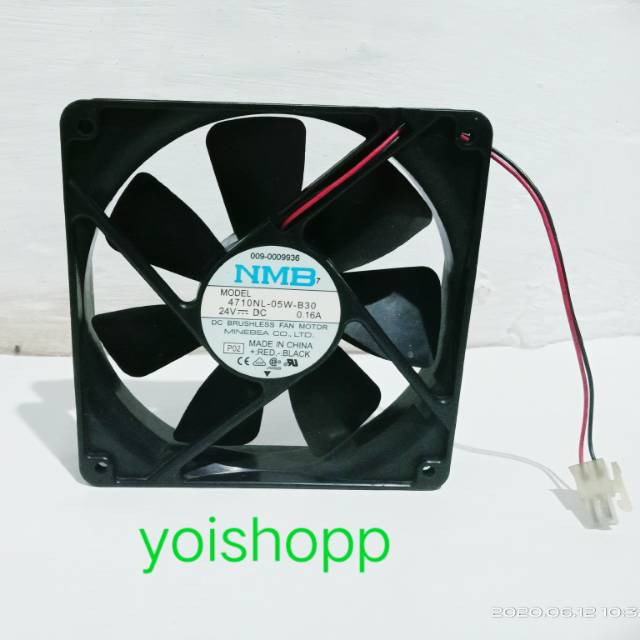 Fan NMB 24Vdc 0,16A . 12cm
