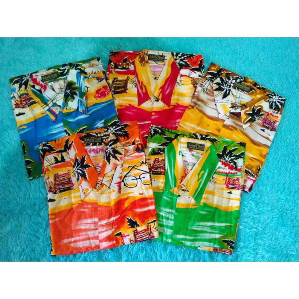 Baju Hawai / Baju Pantai pria