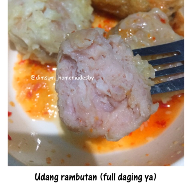 

Dimsum udang rambutan non msg