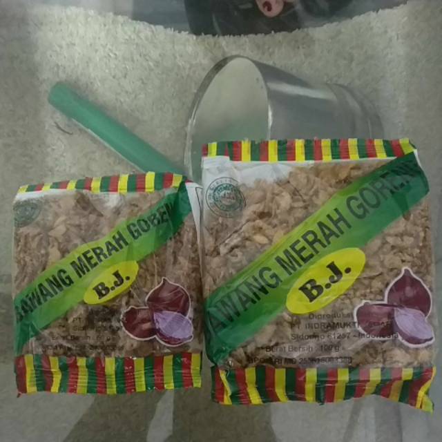 

Bawang Merah Goreng B.J 50/100 gr