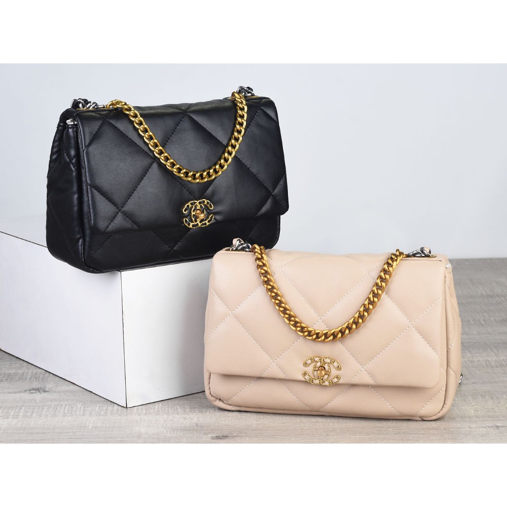 Tas Chanel 19 Flap Quilted AP10331