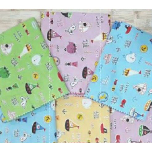 1 Lusin Bedong 90, Bedong Kotak / Selimut Bayi Katun Flanel 90 x 90 bedong JUmbo