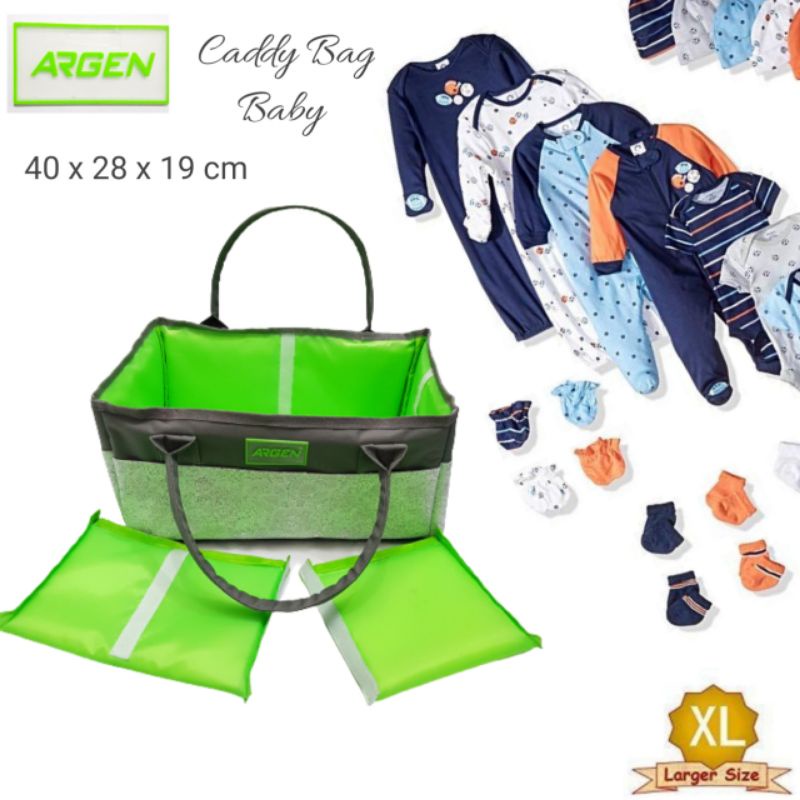 CADDY BAG ARGEN /  CADDY  BAG BABY ARGEN MODEL ATT02  / Multipurpose Caddy Bag BABY  / Diaper Bag / Tas Bayi