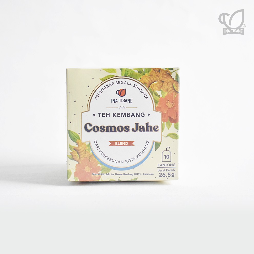 

Ina Tisane Teh Bunga Cosmos Jahe Isi 10 wildan