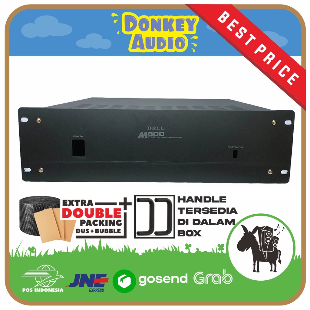 BOX POLOS POWER AMPLIFIER M800 BELL