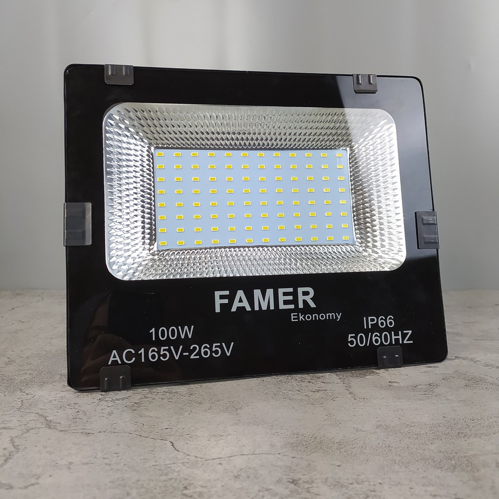 Lampu Sorot / Tembak / Taman / LED Flood Light Famer 100-Watt